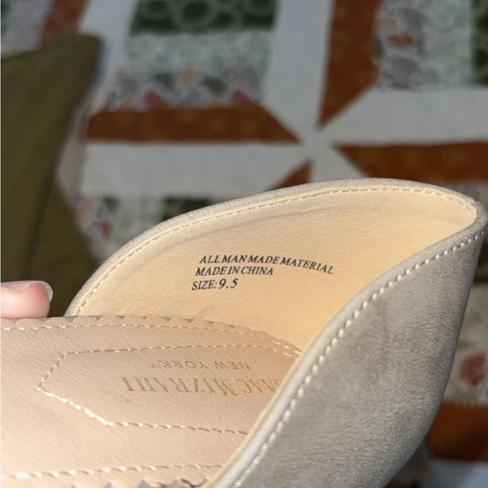 Isaac Mizrahi Tan Flats Classic Suede Loafers - Picture 3 of 3
